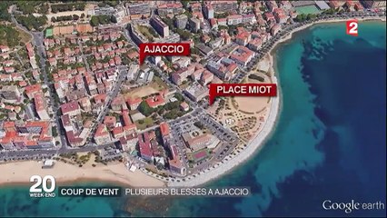 Mini-tornade en Corse : plusieurs blessés à Ajaccio