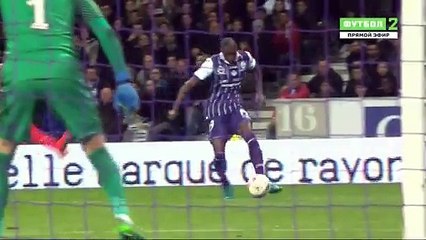 2-1 Martin Braithwaite Goal HD - Toulouse 2-1 Monaco - 14.10.2016