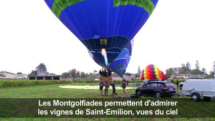 Survoler les vignobles de Saint-Emilion en montgolfière