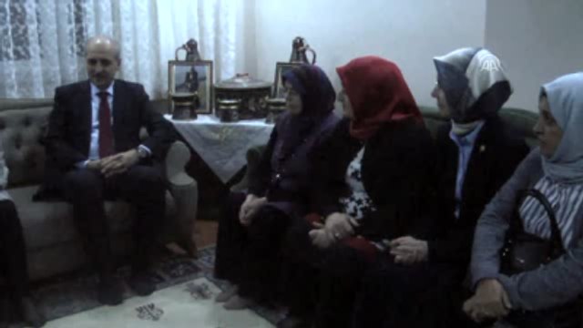 Kurtulmuş, 15 Temmuz'daki Darbe Girişimi Sırasında Şehit Olan Ramazan Konuş'un Ailesini Ziyaret Etti