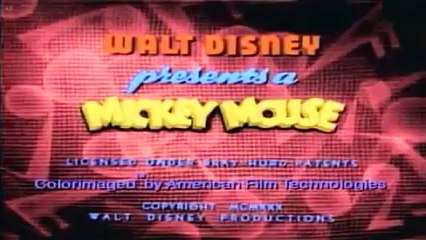 Mickey Mouse and Pluto Cartoons ! THE CHAIN GANG