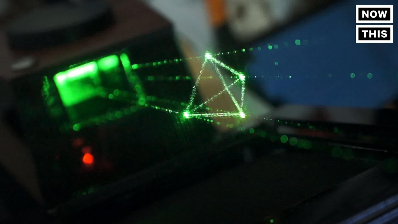 This Device Projects Real Life Holograms