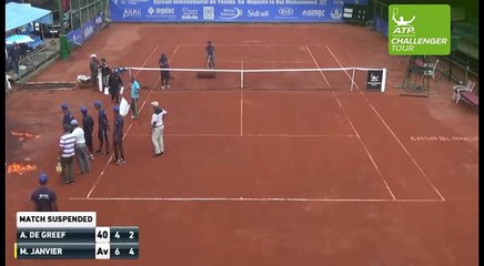 Ils mettent le feu au court lors du tournoi de Casablanca