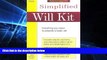 Must Have  Simplified Will Kit: Prepare Your Own Will Without Using a Lawyer (Simplified Will Kit