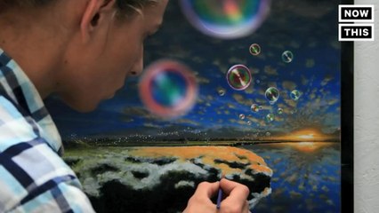 This Artist Records His Paintings In Stop-Motion