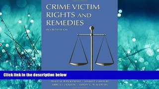 READ book  Crime Victim Rights and Remedies  DOWNLOAD ONLINE