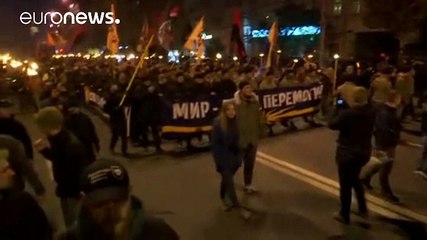 Ukrayna'da aşırı sağcı silahlı grup 'Azov Taburu' siyasi parti kurdu