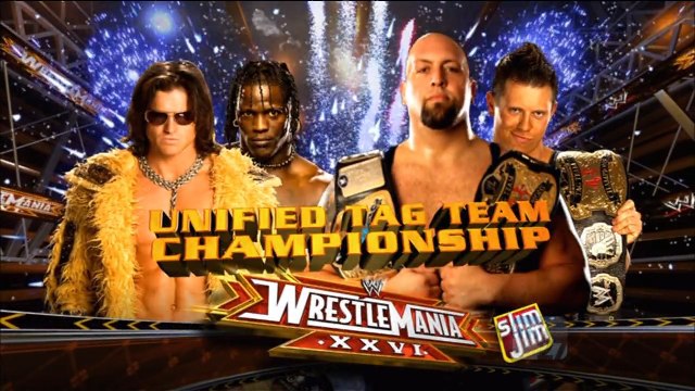 WWE WrestleMania 25 John Morrison & R- Truth Vs. MizShow Full Match en Español