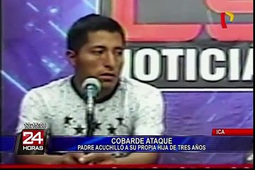 Ica: hombre apuñala a su hija de 3 años para no pagar pensión de alimentos