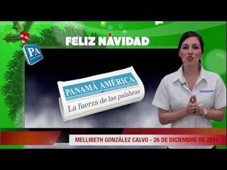Panamá América - Avance de noticias 26/Diciembre/2011