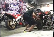 epic fail crazy Harley stunt riding & drifting practice session ILLconduct.com funny crash