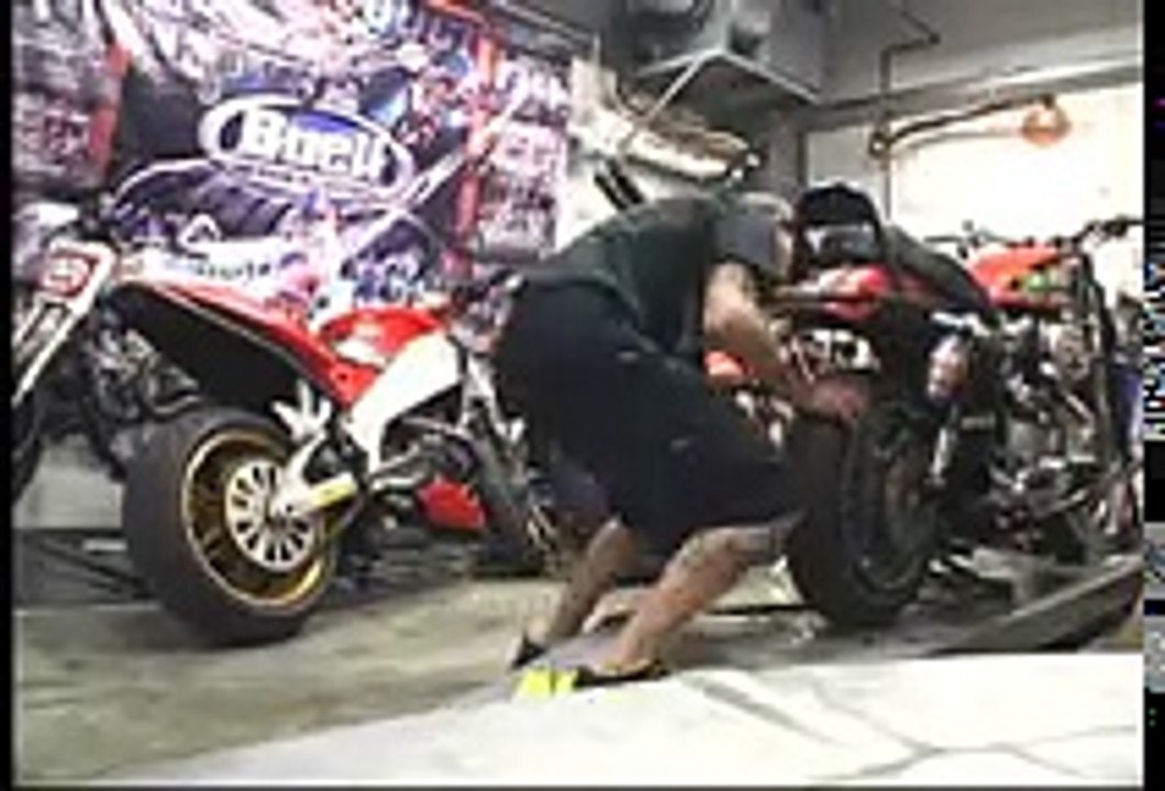 epic fail crazy Harley stunt riding & drifting practice session ILLconduct.com funny crash