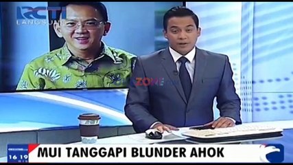 MUI Sampaikan 5 Sikap Terkait Ahok ke Bareskrim Polri