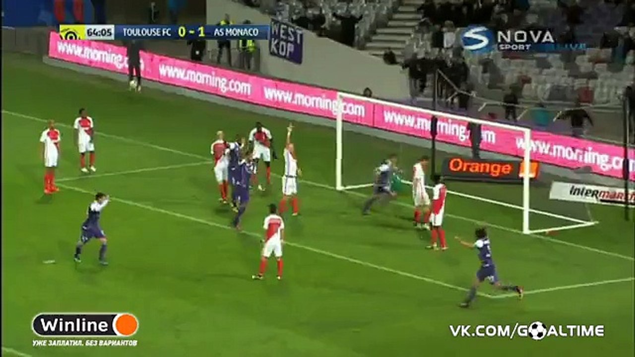 Oscar Trejo Amazing Goal HD - Toulouse 1 - 1 Monaco 14-10-2016 HD