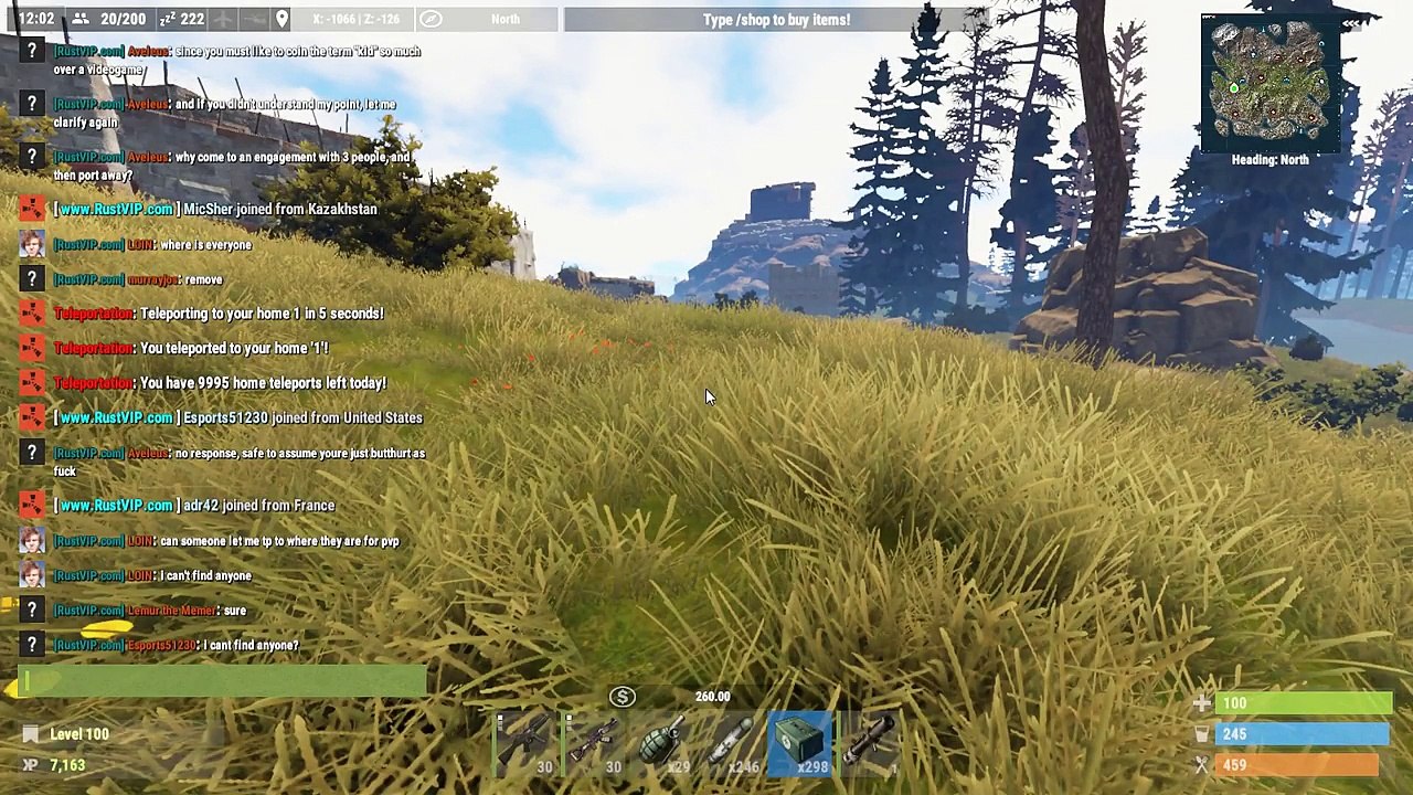 Rust Raids ▶ MP5 TEST - 1200 ROCKETS from Troll Raid - OP Loot   PvP with Fans (Modded Gameplay)