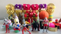 PLAY-DOH Surprise Toys,UItraman,DragonBall,Guardians of the Galaxy Groot, Gamora, Raccoon, Star-Lord