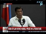 President Duterte tells businessmen, I'm not a womanizer