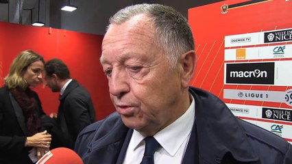 9e j. - Sur la durée, Aulas ne craint pas Nice