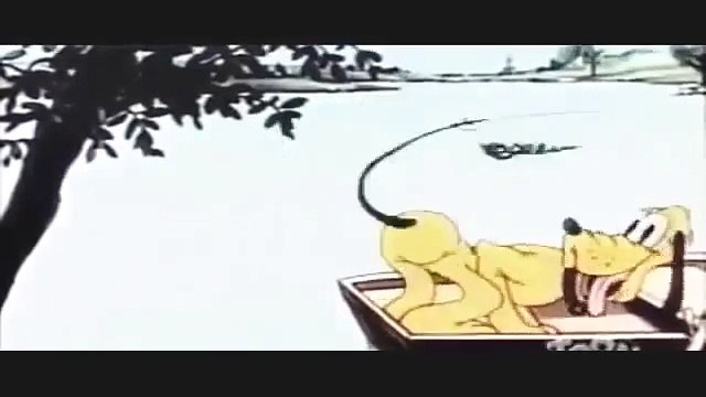 Mickey Mouse and Pluto Cartoons ! FISHIN AROUND