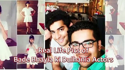 Real Life Pics of Bade Bhayia ki Dulhania Actors