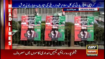 Headlines 1000 15th October 2016