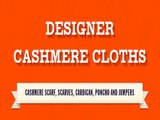 Designer Cashmere Scarves