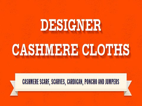 Designer Cashmere Scarves