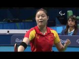 Table Tennis | China v Serbia | Women's Singles Final Class F4 | Rio 2016 Paralympic Games