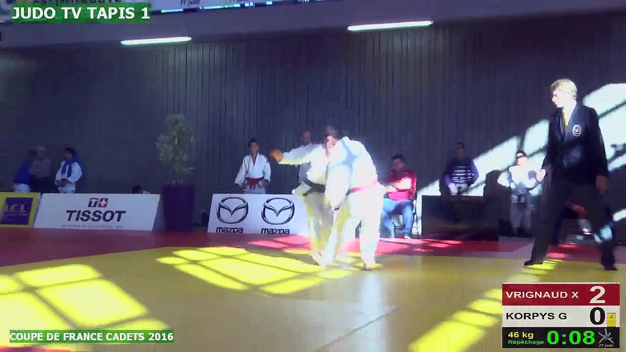 TAPIS 1 - COUPE DE FRANCE INDIVIDUELLE CADETS-CADETTES  - CEYRAT, 2016 - LIVE 2 (79)