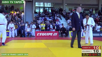 TAPIS 4 - COUPE DE FRANCE INDIVIDUELLE CADETS-CADETTES - CEYRAT, 2016 - LIVE 5 (58)