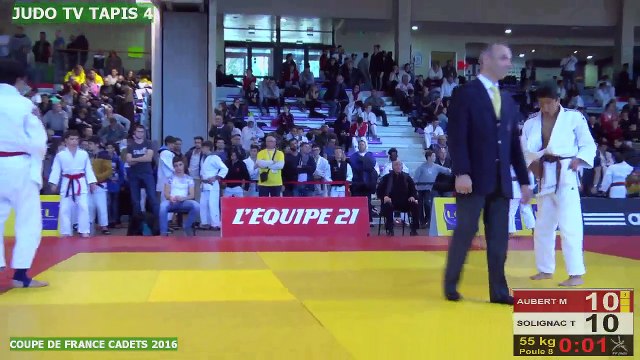 TAPIS 4 - COUPE DE FRANCE INDIVIDUELLE CADETS-CADETTES - CEYRAT, 2016 - LIVE 5 (58)