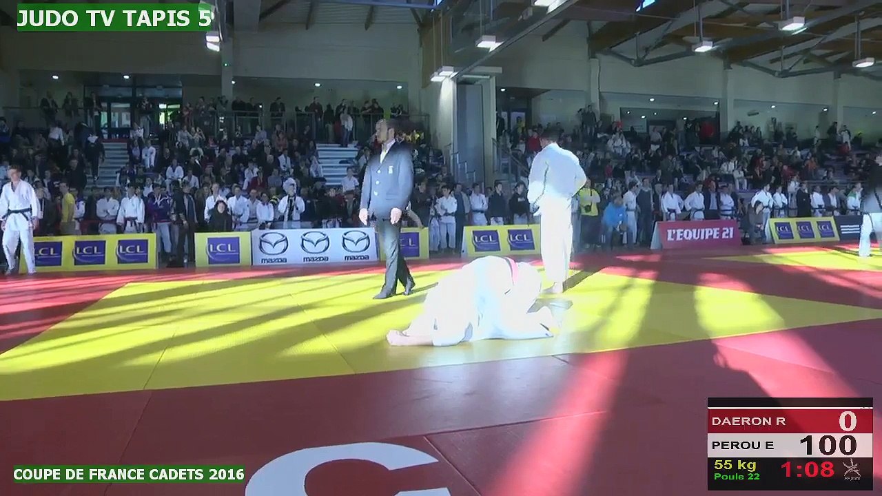 TAPIS 5 - COUPE DE FRANCE INDIVIDUELLE CADETS-CADETTES - CEYRAT, 2016 - LIVE 6 (76)