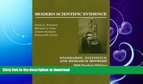 FAVORIT BOOK Modern Scientific Evidence: Standards, Statistics, and Research Methods, 2008 Student