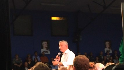 Meeting de Bruno le Maire à Pacy-sur-Eure