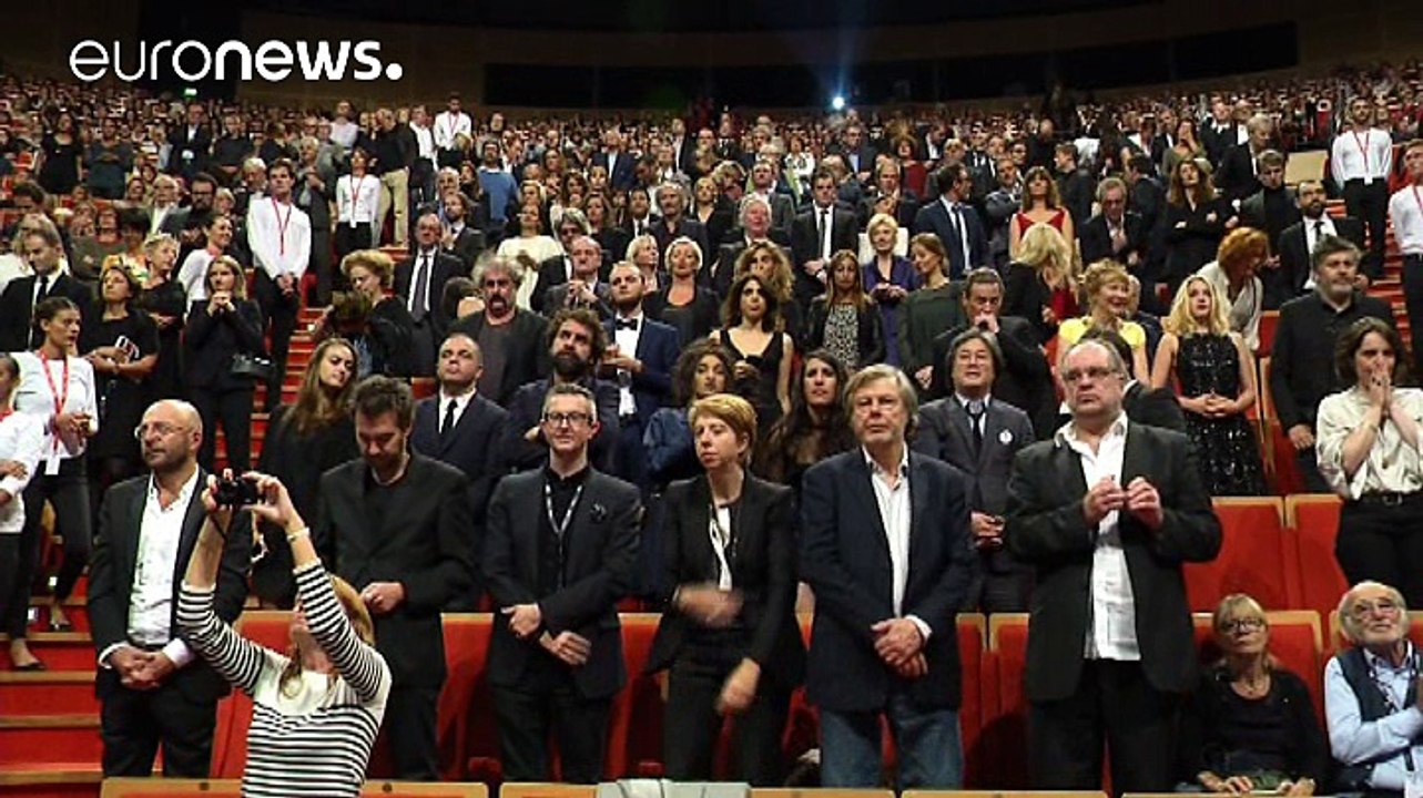 Chaterine Deneuve mit französischem Film - Oscar ausgezeichnet