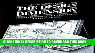[PDF] The Design Dimension: Product Strategy and the Challenge of Global Marketing Full Colection