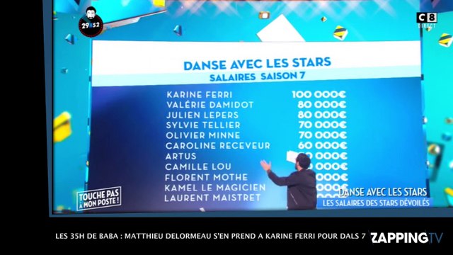 Les 35h de Baba : Matthieu Delormeau s’en prend à Karine Ferri pour DALS 7 (VIDEO)