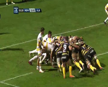 SITE OFFICIEL STADE MONTOIS RUGBY - ESSAI 1 DE PENALITE - STADE MONTOIS vs ALBI