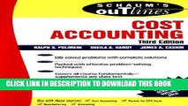 [PDF] Schaum s Outline of Cost Accounting, 3rd, Including 185 Solved Problems (Schaum s Outlines)