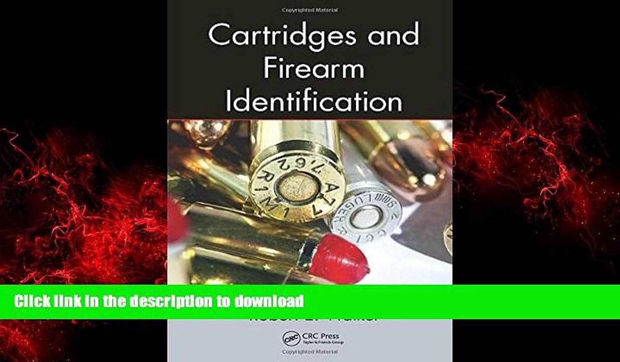 FAVORIT BOOK Cartridges and Firearm Identification (Advances in Materials Science and Engineering)