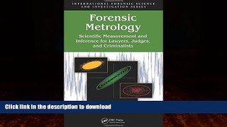 FAVORIT BOOK Forensic Metrology: Scientific Measurement and Inference for Lawyers, Judges, and