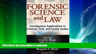 FAVORIT BOOK Forensic Science and Law: Investigative Applications in Criminal, Civil and Family