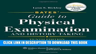 [PDF] Bates  Guide to Physical Examination and History Taking Full Online