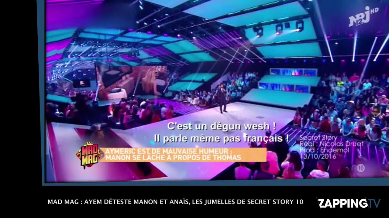 Mad Mag : Ayem déteste Manon et Anaïs, les jumelles de Secret Story 10 !