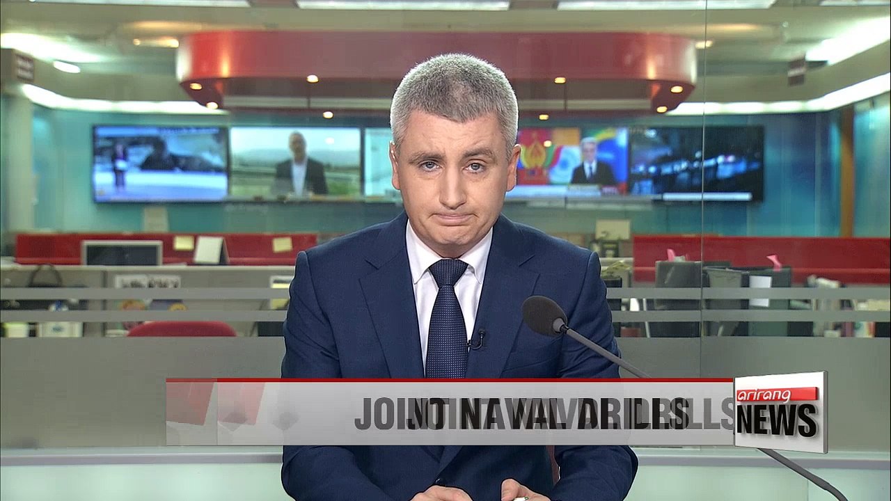 USS Ronald Reagan takes part in U.S.-South Korea joint naval drills