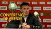 Conférence de presse US Orléans - Tours FC (0-0) : Olivier FRAPOLLI (USO) - Fabien MERCADAL (TOURS) - 2016/2017