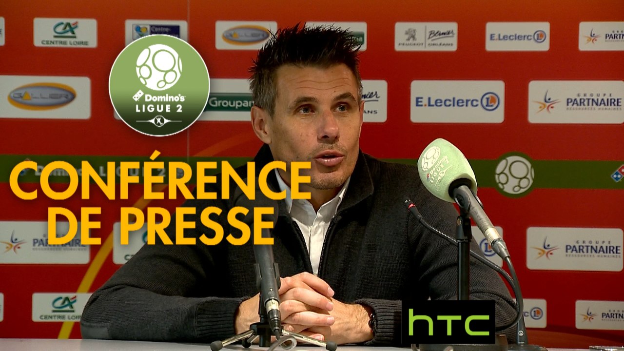 Conférence de presse US Orléans - Tours FC (0-0) : Olivier FRAPOLLI (USO) - Fabien MERCADAL (TOURS) - 2016/2017