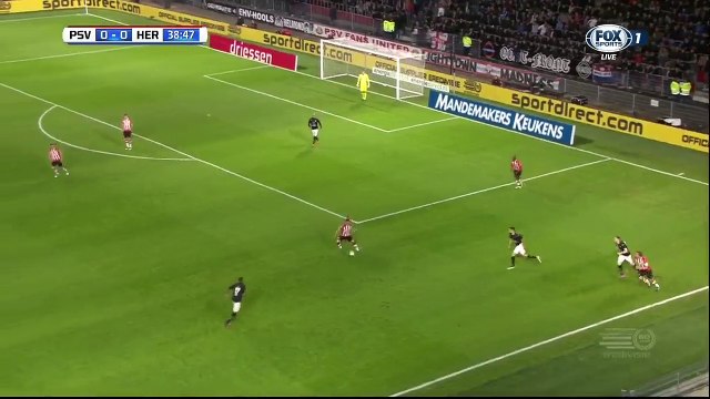 Samuel Armenteros Goal - PSV Eindhoven 0-1 Heracles Almelo 15.10.2016