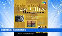 READ book  Bundle: Fundamentals of Law Office Management, 4th   WebTutor(TM) on Blackboard