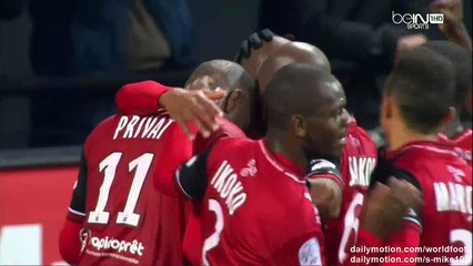 Sloan Privat Goal HD - Guingamp 1 - 0 Lille - 15.10.2016